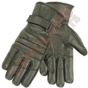 ถุงมือขับรถผู้ชายหนังนิ่มสีดำสำหรับใช้ในครัว - Product Image 5