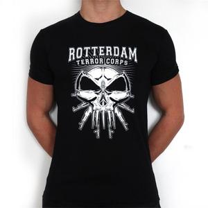 Camiseta de algodón para jóvenes y adultos para hombre, Jersey liso con cuello en V, estampado personalizado, manga corta, talla grande, transpirable, disponible, blanco y negro - Product Image 5