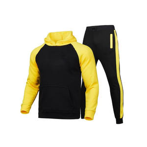 Streetwear lourd Boxy Fit Joggers Ensemble de survêtements baggy pour hommes Logo personnalisé Vêtements de sport Survêtement uni - Product Image 1