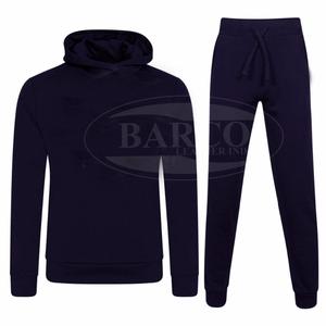 2025 survêtement en molleton de coton de haute qualité pour hommes ensemble de jogging de taille XXL avec sweat à capuche zippé et pantalon avec logo personnalisable - Product Image 3