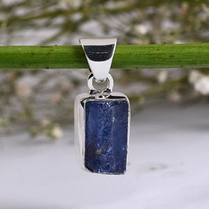 NaturalGenuine-colgante de Plata de Ley 925 con gema de uvarovita, colgante de uvarovita auténtica, diseño hecho a mano - Product Image 3