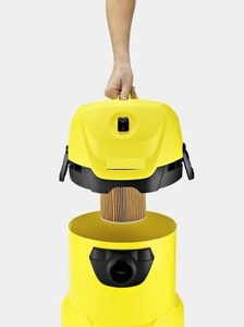 REVE-aspiradora en húmedo y seco, negro, amarillo - Product Image 4