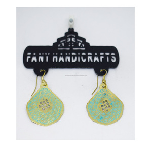 Vintage Metal Drop <b>Earrings</b> Colorful Geometric <b>Dangle</b> <b>Earrings</b> Fashion New <b>Gold</b> Design skin friendly <b>earrings</b> Drop <b>Earrings</b> - Product Image 3