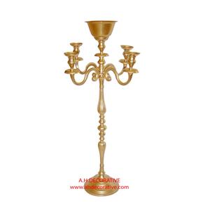 <b>Tall</b> Candelabra for Floor Decoration Metal Flower Holder <b>Table</b> Decorative Handmade Candelabra For Sale - Product Image 2