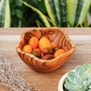 Solid Wood <b>Serving</b> <b>Bowl</b> for Kitchenware and Dining Ideal for Fast Food Hotel Ware and Restaurant Usage Premium Quality Stylish - Product Image 4