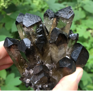 Clúster de cristal para decoración, cuarzo ahumado, citrino Natural, hermoso, venta al por mayor - Product Image 2