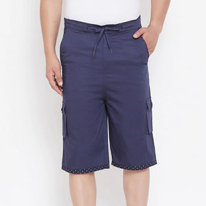 Nouveaux shorts cargo décontractés pour hommes, 100% coton, impression numérique, respirants, pour la plage et la salle de sport - Product Image 6