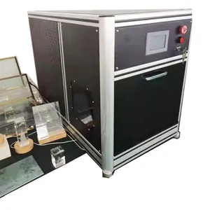 Lazer oyma makinesi imalat küçük makineler cam lazer iç aşındırma fotoğraf kristal 3D CO2 cam gravür derin işaretleme