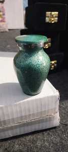 Urne de crémation souvenir grise en ALUMINIUM de BRASSWORLD inde fournitures de funérailles de BRASSWORLD inde - Product Image 5