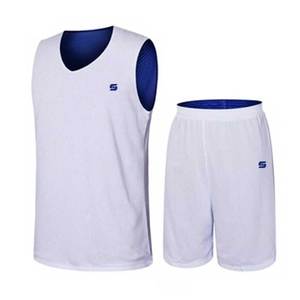 Uniformes de basket-ball en maille pour hommes, maillot de basket-ball simple et réversible pour équipe de jeunes, meilleures ventes - Product Image 6