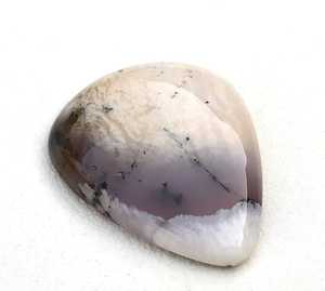 เครื่องประดับอัญมณีโอปอลทรงลูกแพร์แบบหลวมทำมือรูปทรงลูกแพร์ธรรมชาติรูปทรงโค้งมนสีขาว - Product Image 2