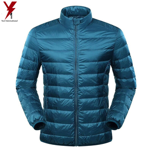 Men's Puffer Jacket Large Size Ultra Light Down Jacket Men Duck Down Windbreaker Lightweight Feather <b>Coats</b> - Product Image 4