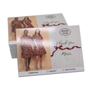 Biglietti di ringraziamento personalizzati con design creativo, stampa a caldo oro e argento, lamina olografica, per il supporto alla <span class=keywords><strong>mia</strong></span> piccola impresa - Product Image 5