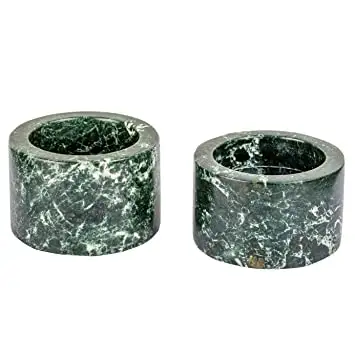 Decorative Tealight Green Marble Stick Pillar Votive Candle Holder Online at Amazing Prices manufactures in India