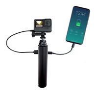 Dooseming — poignée de chargement monoc 6800mAh, batterie électrique, pour Gopro 7 6 5 DJI OSMO