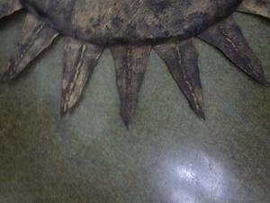 Decoración del hogar de Metal dorado francés, burst - Product Image 3