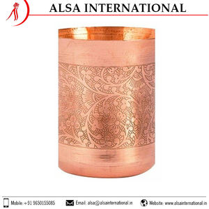 Vasos de vidrio de cobre puro de calidad excepcional del fabricante OEM para uso doméstico y comercial - Product Image 3