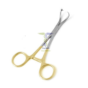 CE คีมยึดผ้าเช็ดตัวสแตนเลสด้วยมือ PK สำหรับโรงพยาบาล3ปีคำขอของลูกค้า En 149 -2001 + A1-2009คลาส I - Product Image 1