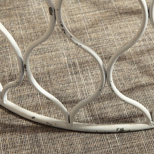 Minimalist Metal White <b>Side</b> <b>Table</b> for Living Room Simple Modern Coffee <b>Table</b> Bedroom Office Restaurant Hotels Bulk Quantity 2023 - Product Image 4