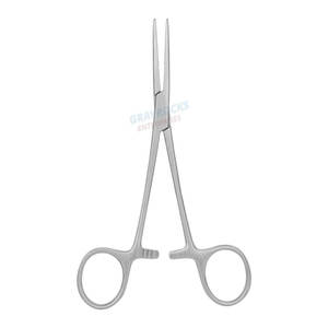 Forceps hemostáticos quirúrgicos reutilizables, instrumentos de acero inoxidable - Product Image 1