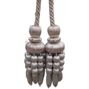 Rideau et église Borlas argenté fonctionnel/Borlas espagnol pour la décoration - Product Image 1