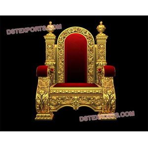 Sofá de Boda Legendario, Sofá de Dos Plazas con Chapado en Oro Estilo Londres, Sofá Elegante para Bodas Musulmanas - Product Image 1