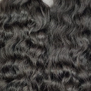 Mèches de cheveux naturels bouclés, qualité supérieure, avec fermeture frontale, queue de cheval, dentelle frontale, cuticule alignée, cheveux bruts brésiliens - Product Image 2