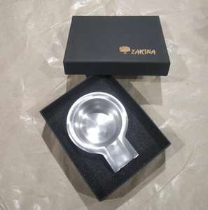 Cendrier polonais brillant de qualité supérieure Cendrier en aluminium de forme moderne de haute qualité Design classique Cendrier argenté fabriqué à la main fantaisie - Product Image 2