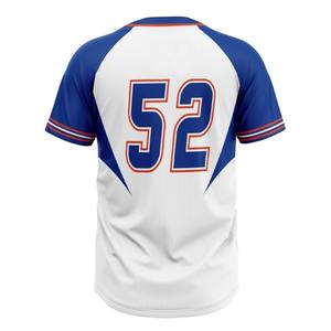 เสื้อเบสบอล2023เจอร์ซีย์เยาวชนชายหญิงชุดเล่นซอฟต์บอลสีออกแบบได้ตามต้องการ - Product Image 3