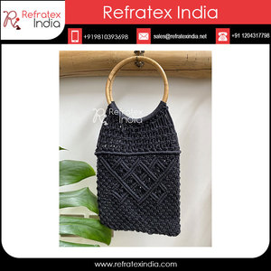 Bolsa de macramé de diseño personalizado, fabricante - Product Image 2