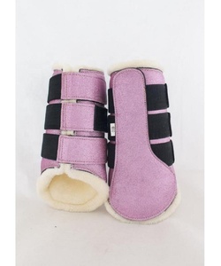 Wonderful High Quality Horse fleece Brushing Boots Protection Boots Horse Wear Equestrian horse riding equipment - Product Image 1