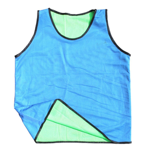 Hot Selling Promotional Popular Man Cheap Reversible Soccer <b>Bibs</b> with logo Printed Name and Number Soccer Vest - Product Image 4