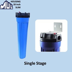 20 inch Big Blue Water Filter Housing with <b>Bracket</b> - Product Image 4