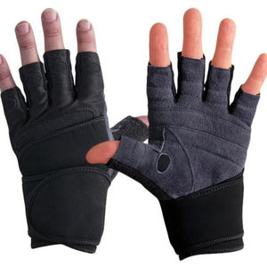 Wraps de poignet d'haltérophilie de puissance sangles d'entraînement de gymnastique gants de soutien de barre de main nouveau - Product Image 1