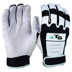 Gants de frappeur de baseball professionnels en gros Logo personnalisé PU et cuir matériel pour enfants formation personnalisé vous concevoir - Product Image 1