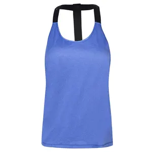 Precio al por mayor sin mangas de verano Tank Tops Sexy Crop Vest Diseño sólido Chalecos cortos Yoga Tops para mujeres
