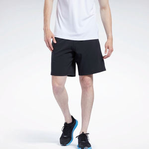 Pantalones cortos de gimnasio para hombre con bolsillos, pantalones cortos de entrenamiento, ropa de gimnasio, pantalones cortos informales de felpa francesa de lana - Product Image 1