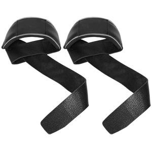 ยกสายรัดที่กำหนดเองยกสายกับอุปกรณ์ออกกำลังกายหนังที่มีโลโก้ที่กำหนดเอง - Product Image 3