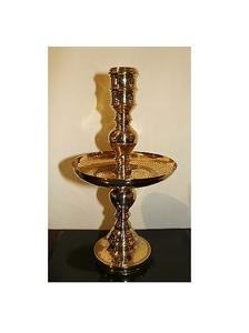 Brassworld India Handmade <b>Taper</b> <b>Candle</b> Holder Tall Metal Heart Inspired INS Style for Home Decoration Other <b>Candle</b> Holders - Product Image 5
