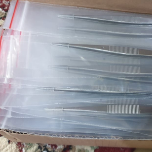 Pince à disséquer en acier inoxydable/Pince à disséquer 13cm Goupille de guidage One Lakh Stock - Product Image 3