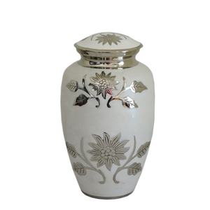 Artesign UN3012 Urnas de Cremación de Aluminio para Adulto, Acabado Esmaltado Conmemorativo Elegante, Hecho en India, Duradero, Cenizas Humanas Personalizables - Product Image 6