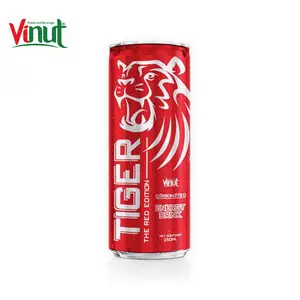 250Ml VINUT Khỏe Mạnh Tiger Lành Mạnh Có Ga Năng Lượng Uống Châu Âu