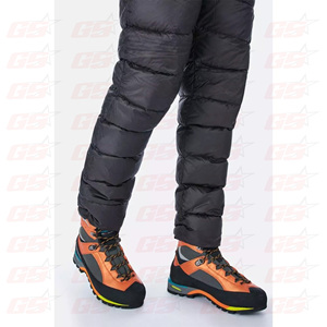 Pantalon bouffant de style baggy décontracté pour hommes, taille élastique, tissu en coton tissé de taille XXXL imperméable teint en tissu uni pour l'été - Product Image 5