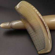 Peine de cuerno de búhos hecho a mano, peine de corte respetuoso con el medio ambiente para uso diario en el hogar, pulido hecho a mano - Product Image 6