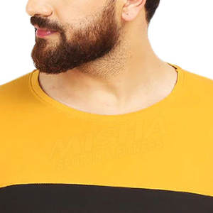 Camiseta de Panel para hombre, camisa de secado rápido con cuello redondo, venta al por mayor de Pakistán - Product Image 4