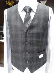 Chaleco de cuello alto hecho a medida (MTM) - Product Image 3