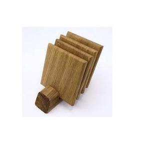 Posavasos de té de madera de roble, exportador al por mayor, posavasos de madera personalizado, fabricante y proveedor de India - Product Image 1