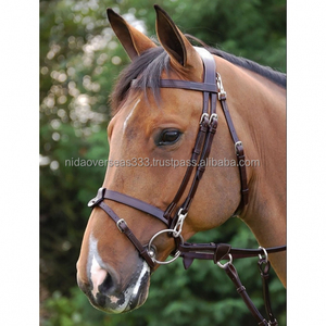 อุปกรณ์เสริมอานม้าหนังแบนแฟลชทนทานสำหรับม้า - Product Image 2