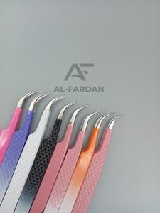 แหนบถอนคิ้วสแตนเลสแบบออกแบบโลโก้ได้ตามต้องการแหนบปลายแหลมแบบยึดเพชร - Product Image 3