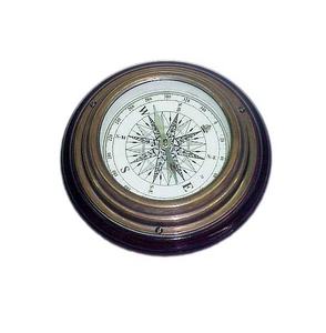 Boussole lumineuse en laiton classique de conception antique pour la randonnée en plein air voyage Portable montre de poche Style Camping Navigation outil vente - Product Image 1